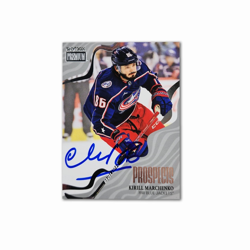 2022-23 Skybox Metal Universe #PP-37 KIRILL MARCHENKO Autographed Rookie   Card