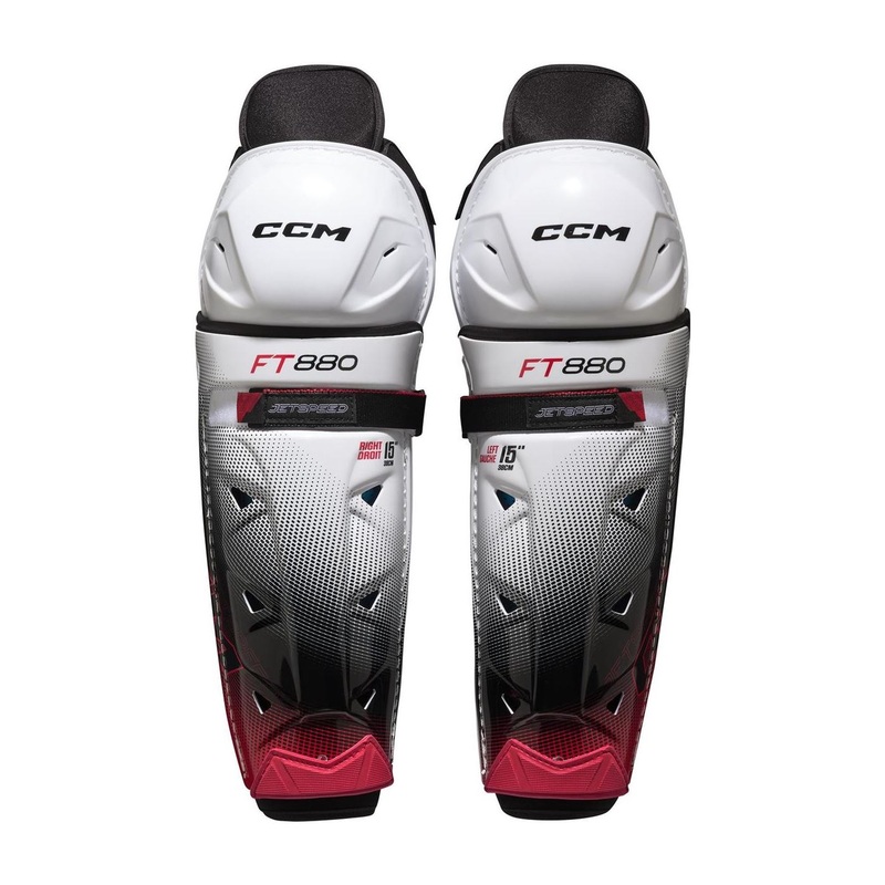 CCM Shin Guards Jetspeed FT880 Jr