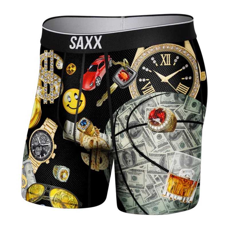 Volt Boxer Brief – Money Baller Black