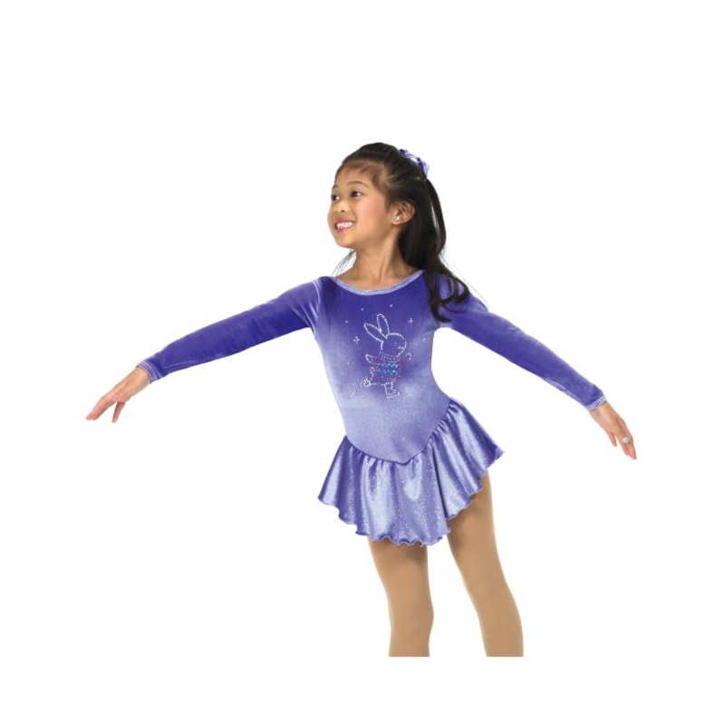 Youth Ice Bunny Figure Skating Dress