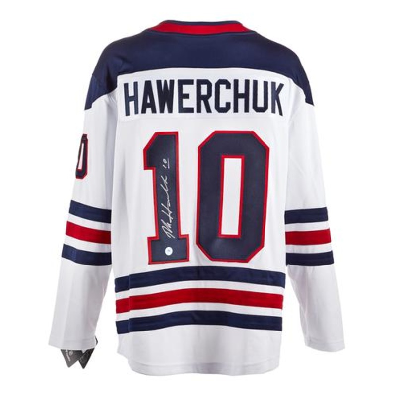 Dale Hawerchuk Winnipeg Jets Signed Heritage Fanatics Jersey