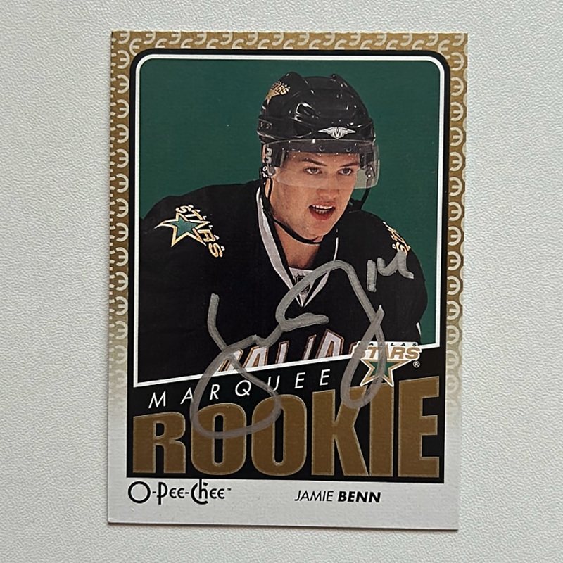 2009-10 OPC Marquee #773 JAMIE BENN Autographed Rookie Card