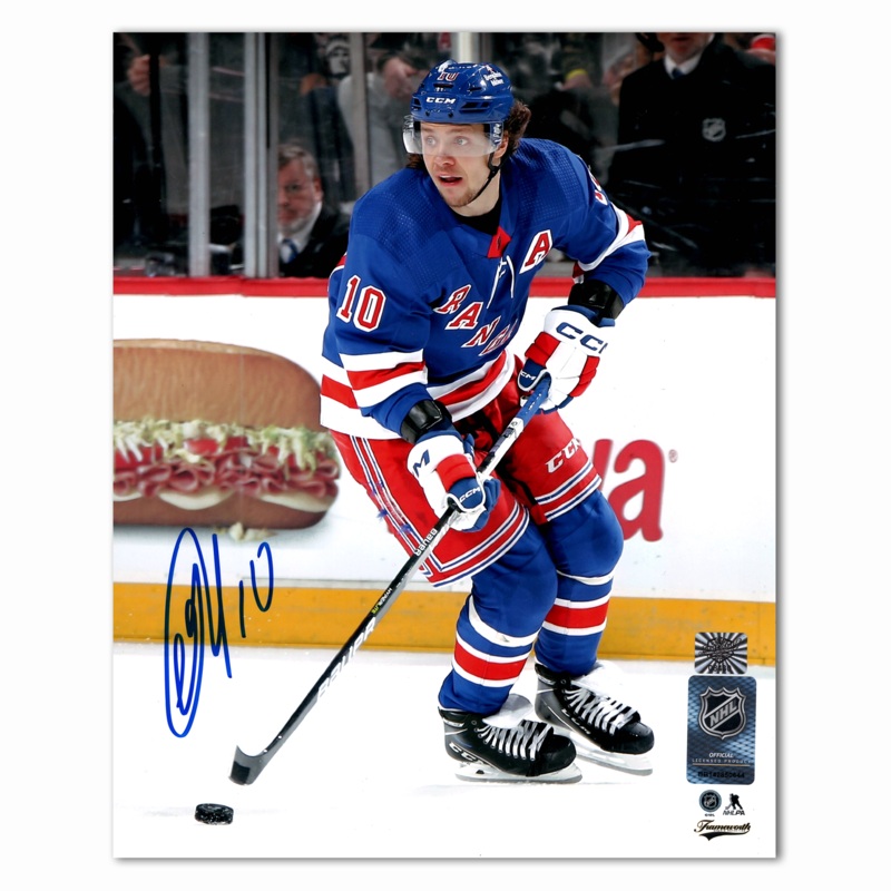 Artemi Panarin Autographed New York Rangers 8×10 Photo