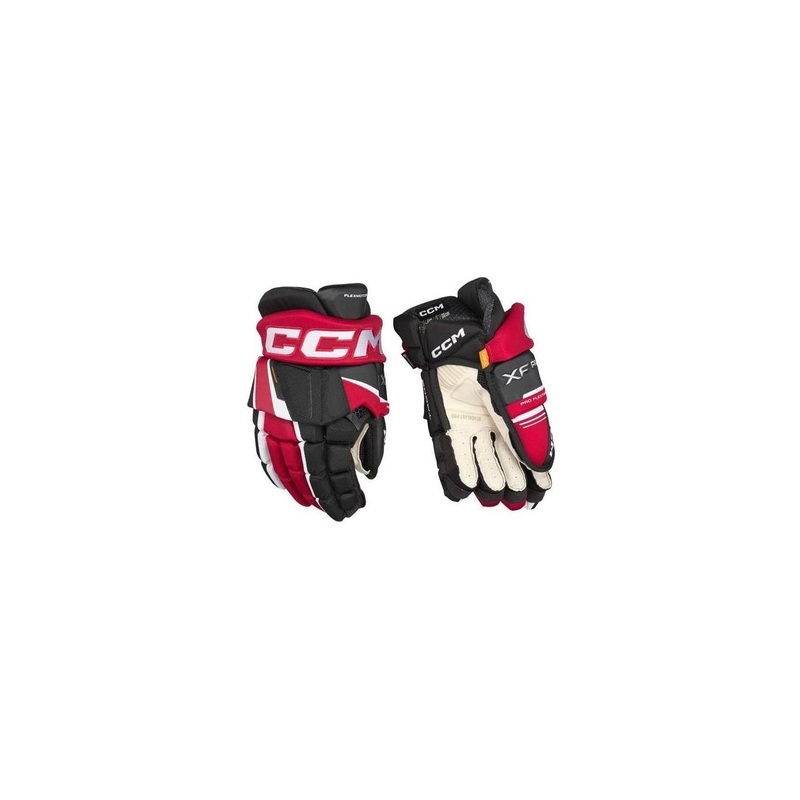 CCM Glove Tacks XF 80 Jr Black/Red/White