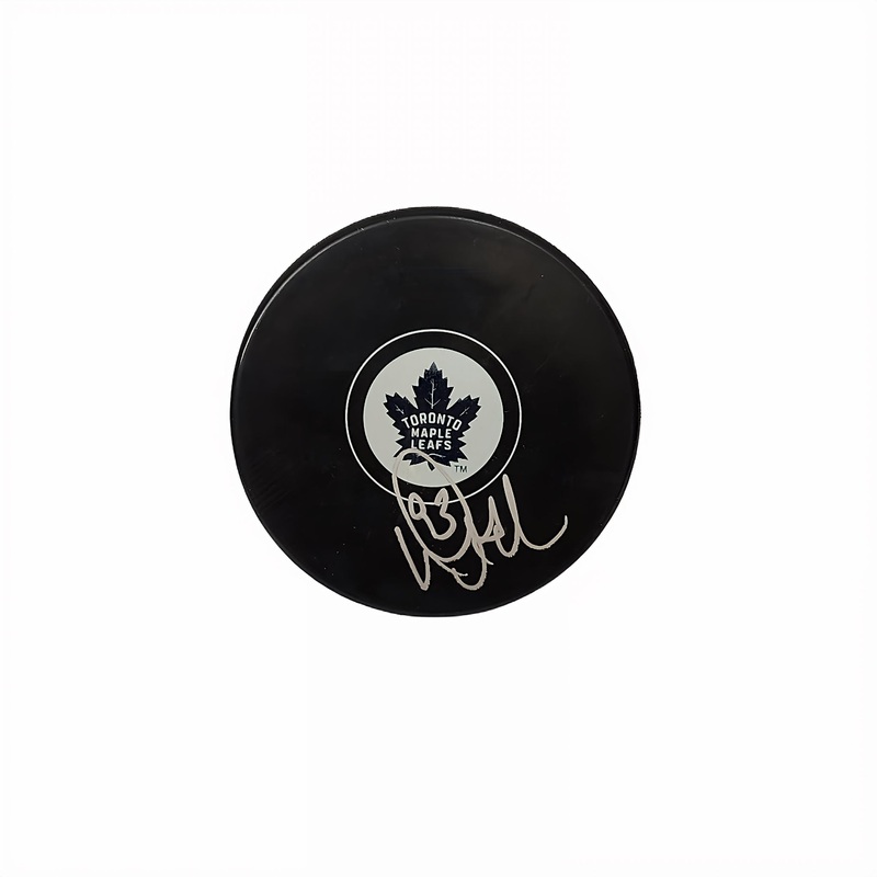 Doug Gilmour Autographed Toronto Maple Leafs Hockey Puck