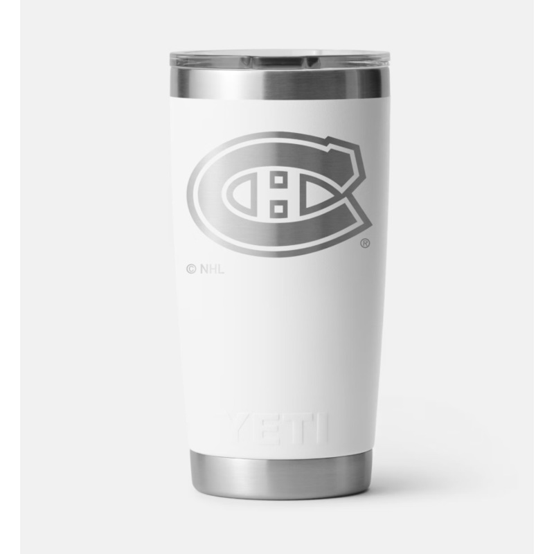YETI RAMBLER 20oz NHL MUG|CANADIENS|SABRES|BLACKHAWKS|PENGUINS|BLACKHAWKS BLK
