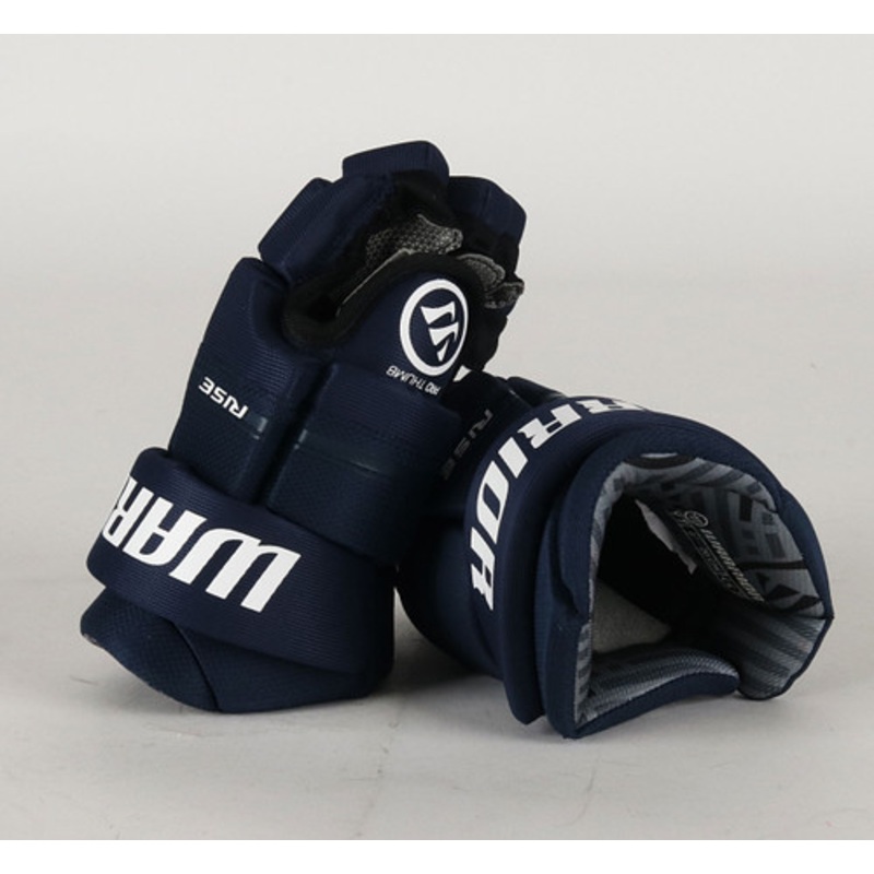 8 Warrior Rise Youth Navy Blue Gloves