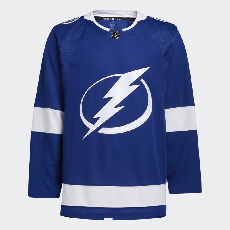 Authentic Blue Lightning Home Jersey