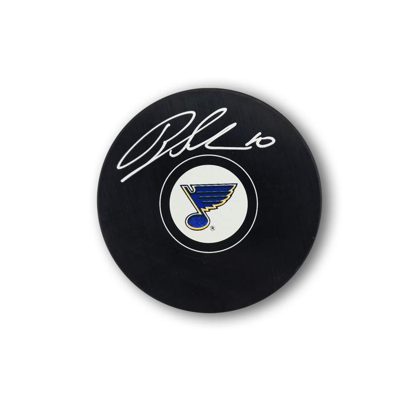 Brayden Schenn Autographed St. Louis Blues Hockey Puck