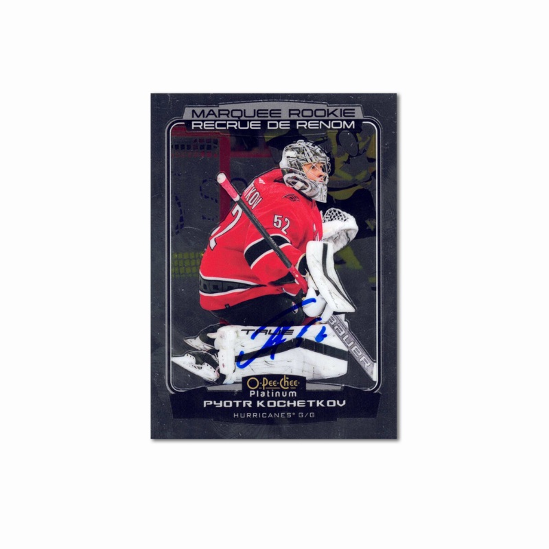 2022-23 OPC Marquee Platinum #224 PYOTR KOCHETKOV Autographed Rookie Card