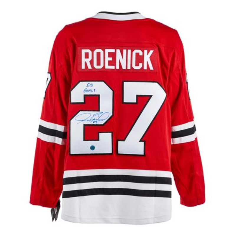 Jeremy Roenick Chicago Blackhawks Signed & Inscribed Fanatics Jersey