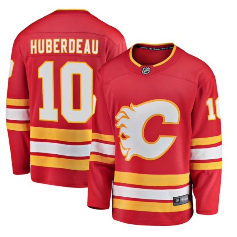 Breakaway Jersey Calgary Flames- Huberdeau