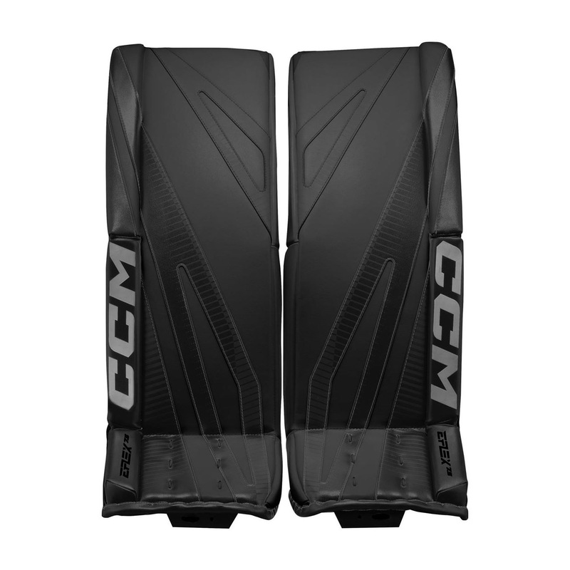 CCM Goalie Leg Pads EFLEX 7.5 Sr Black