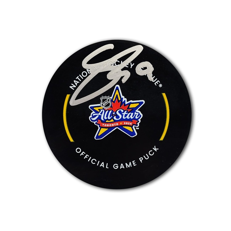Clayton Keller Autographed 2024 NHL All Star Official Hockey Puck