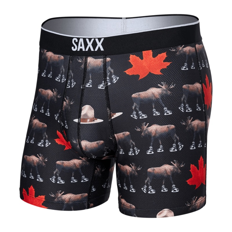 Saxx Volt Boxers – National Pastime Black