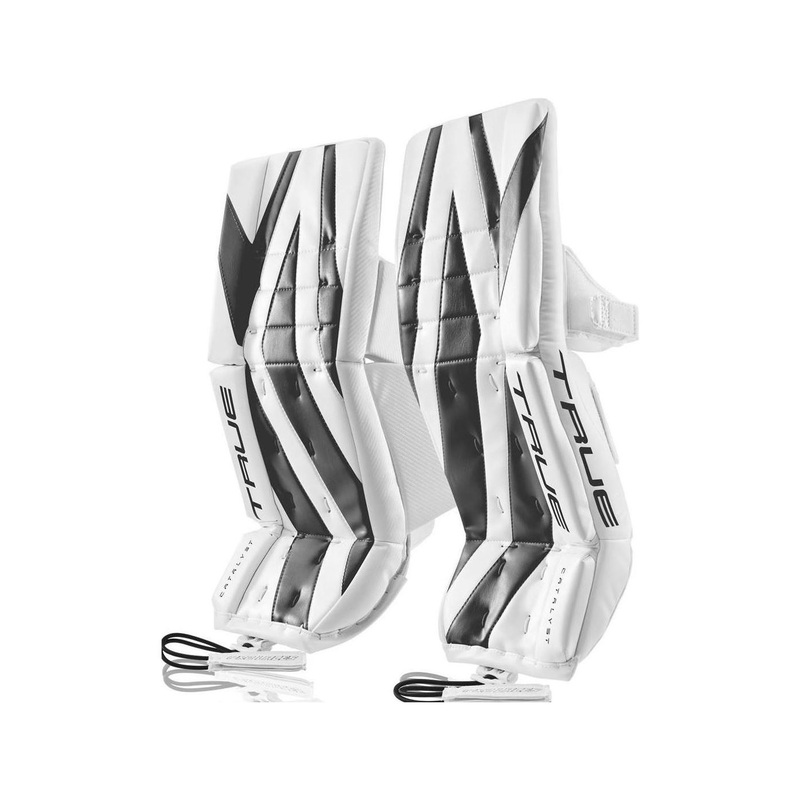 TRUE Goalie Leg Pads Catalyst Jr White/Black