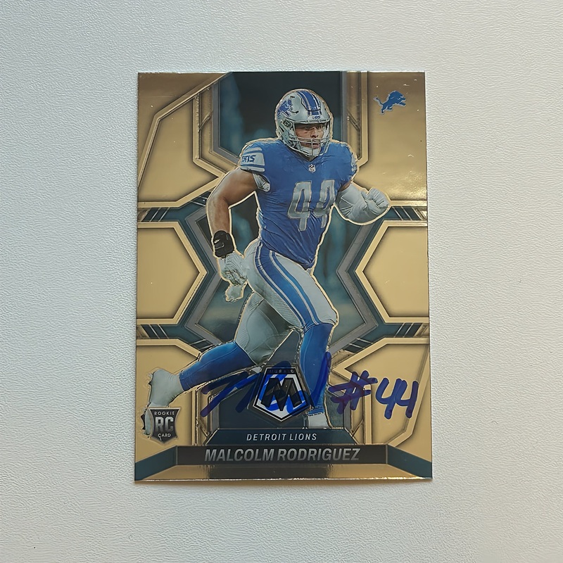 2022 Panini Mosaic #400 MALCOLM RODRIGUEZ Autographed Rookie Card