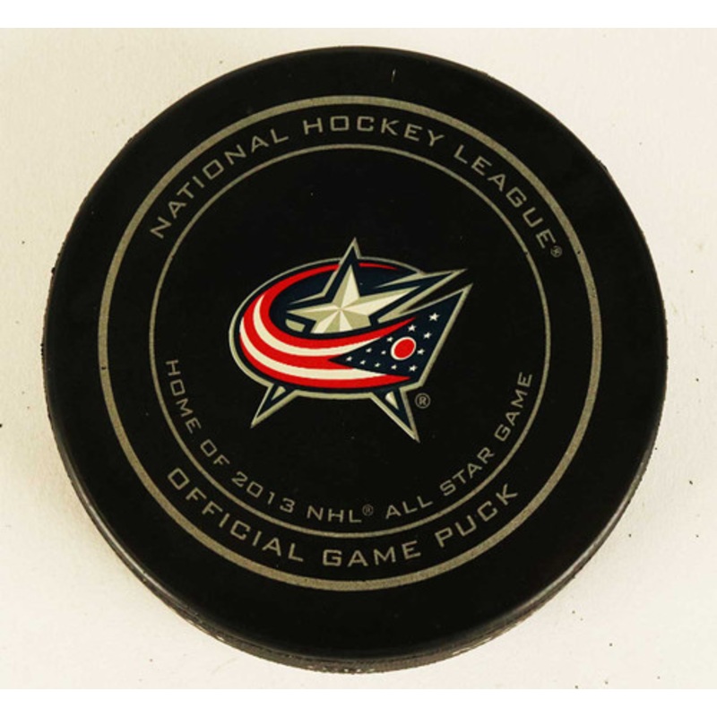 Columbus Blue Jackets 2013 Official Game Puck