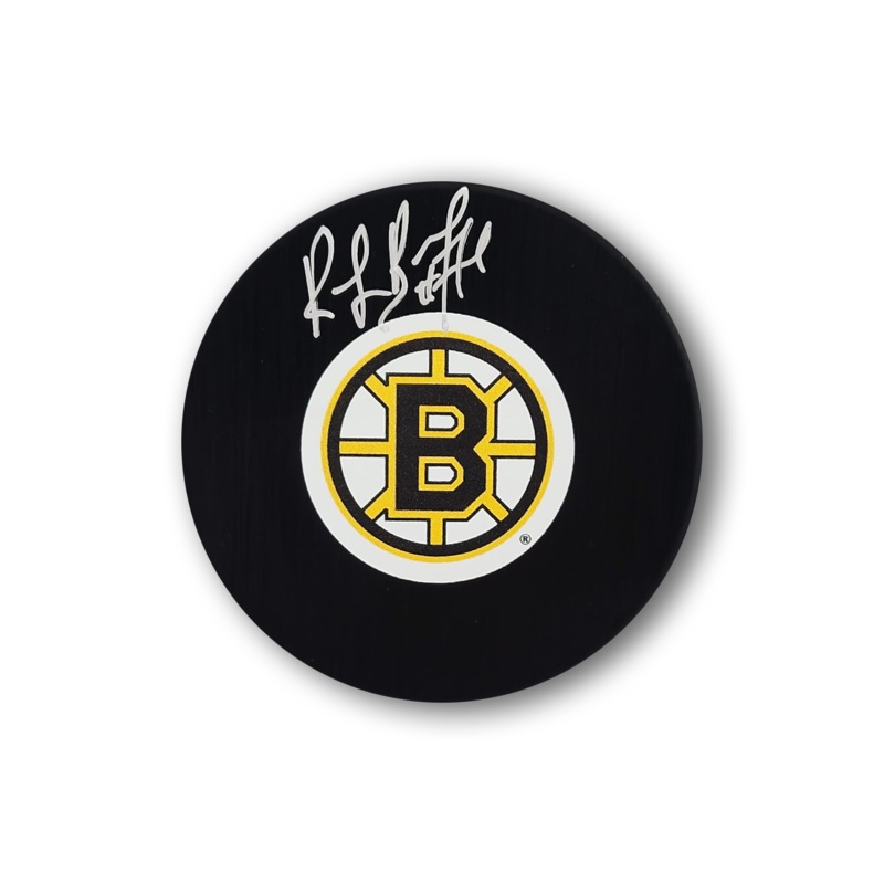 Ray Bourque Autographed Boston Bruins Hockey Puck