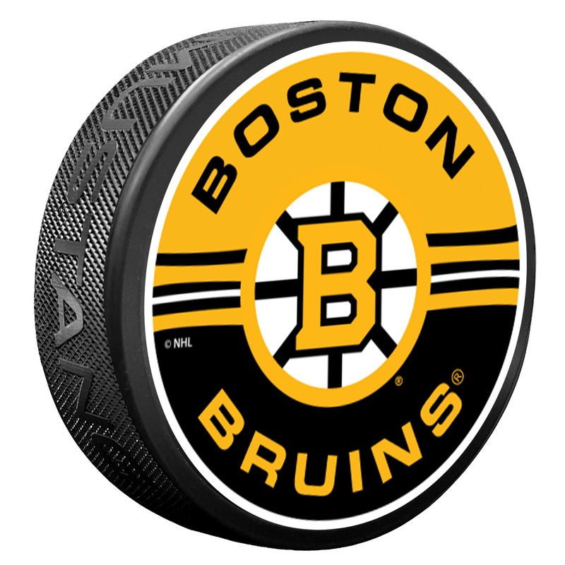 Boston Bruins Puck – Half & Half