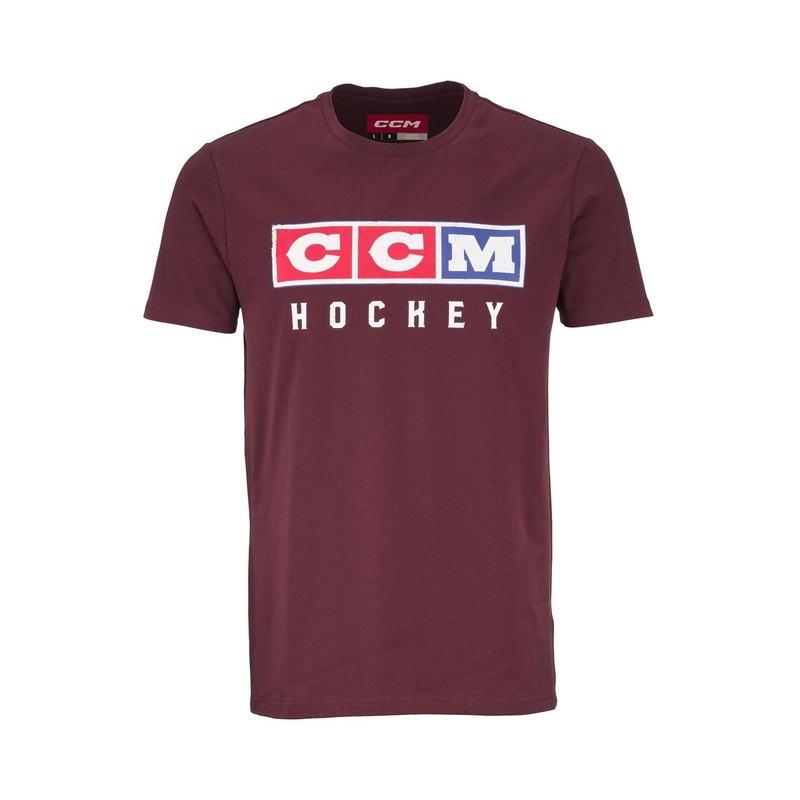 CCM T-Shirt Vintage Fall SS Tee Yth Acai