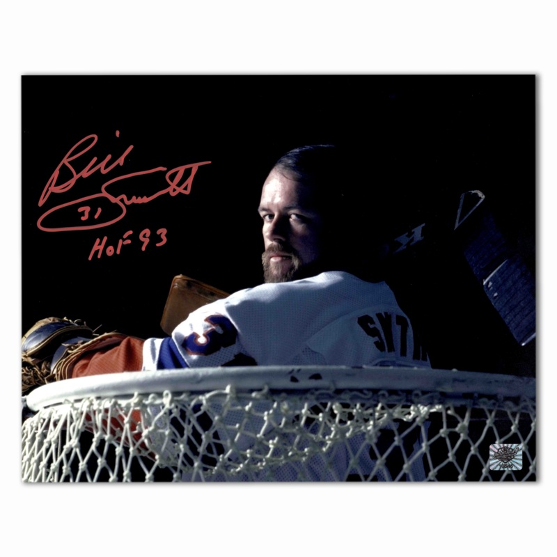 Billy Smith Autographed New York Islanders 8×10 Photo