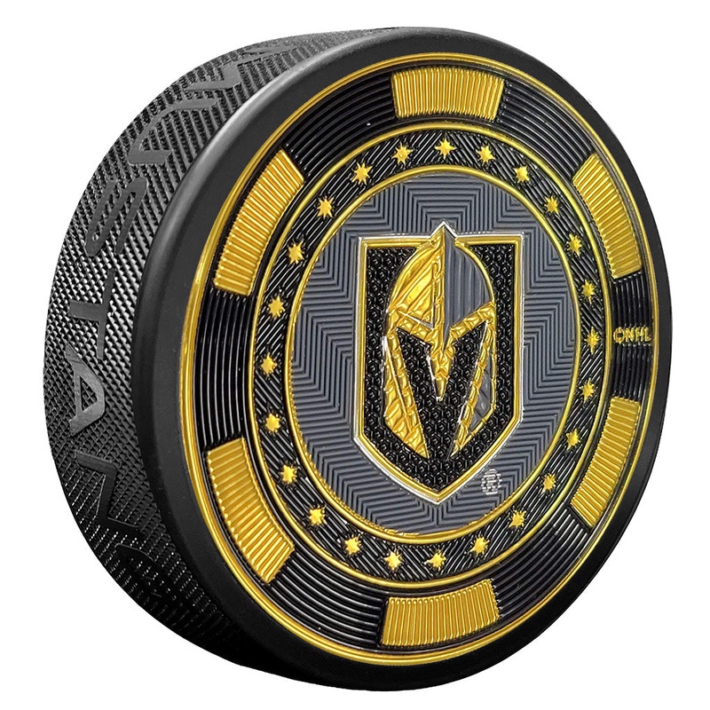 Vegas Golden Knights Poker Chip Primary Puck Design Trimflexx