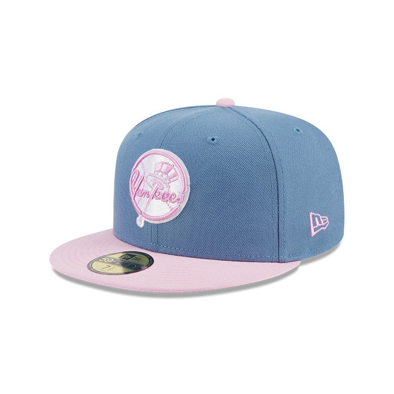 MLB Color Pack Pink Light Blue 59FIFTY Fitted Hat