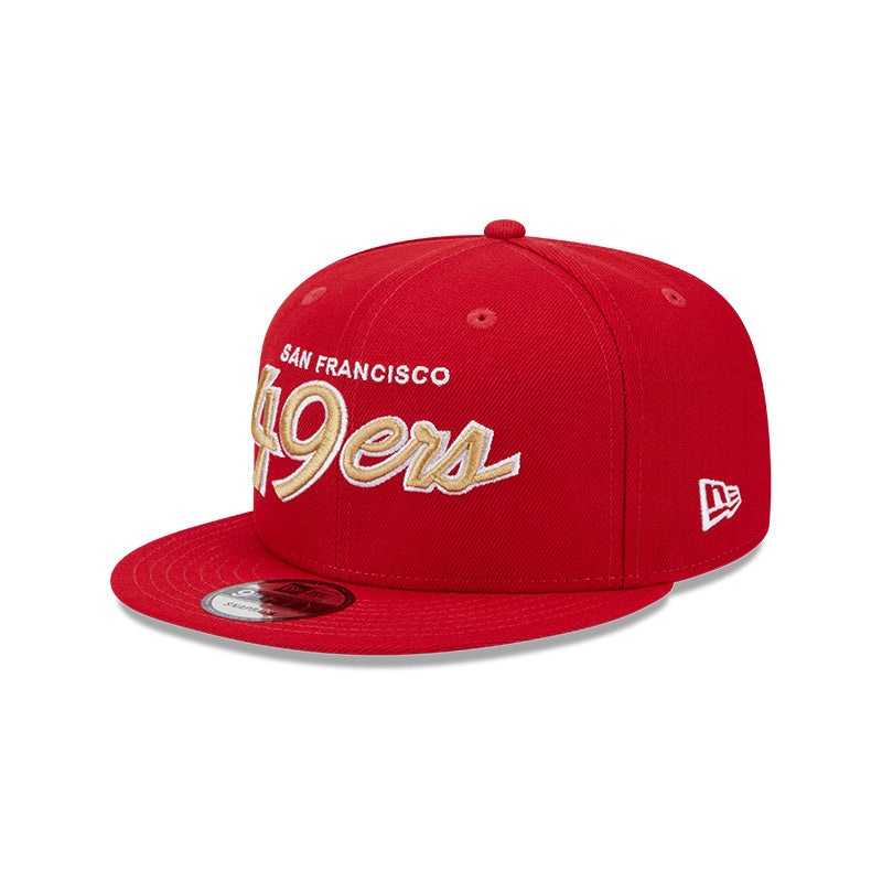 New Era San Francisco 49ers Main Script 9FIFTY Snapback Hat