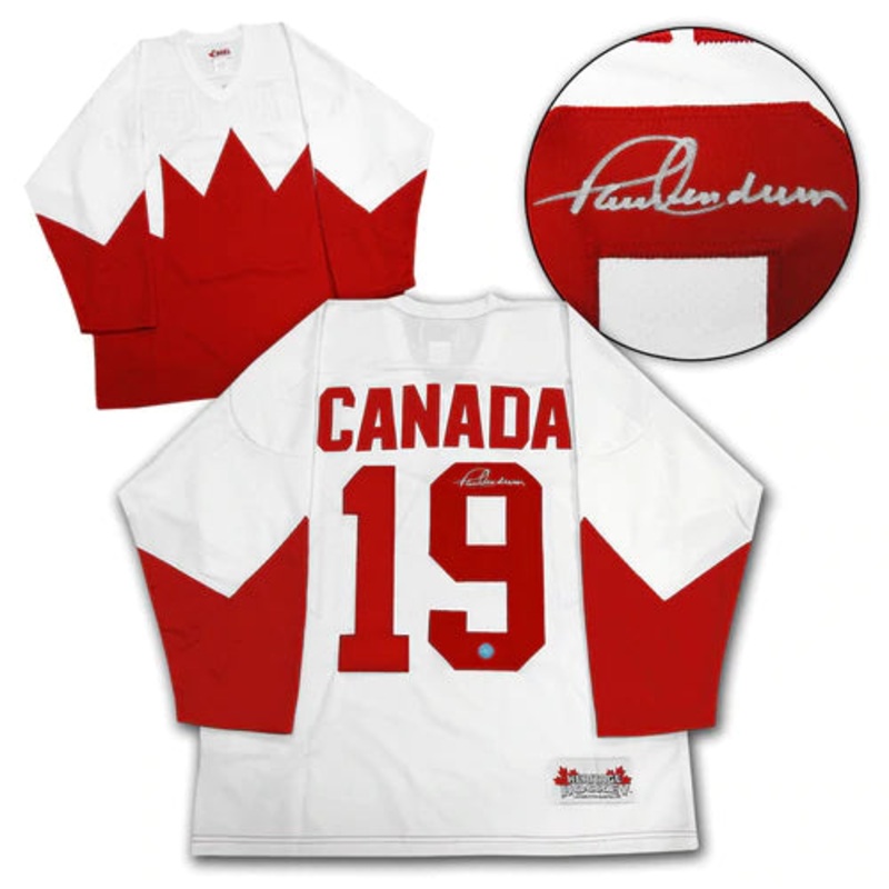 Paul Henderson Team Canada Autographed 1972 Summit Series Jersey