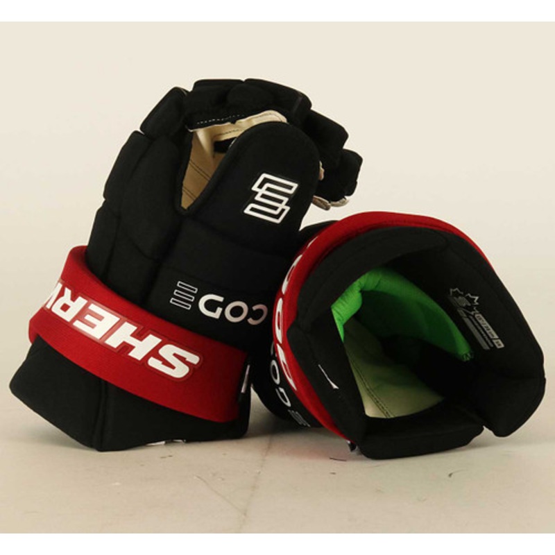 13 Sherwood Code Encrypt 1 Gloves – Team Stock Arizona Coyotes #3