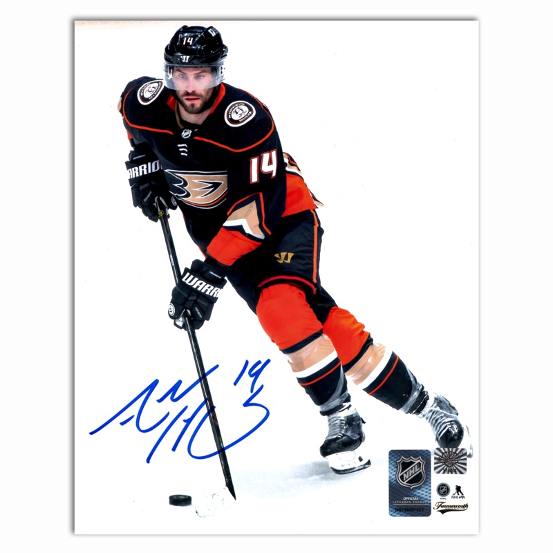 Adam Henrique Autographed Anaheim Ducks 8×10 Photo