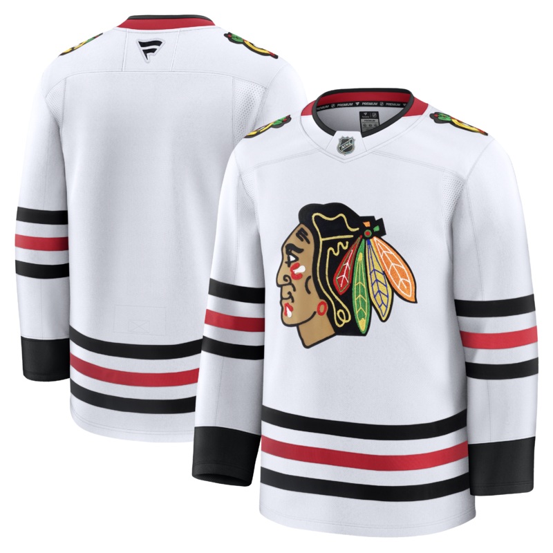 Chicago Blackhawks Premium Jerseys – Blank