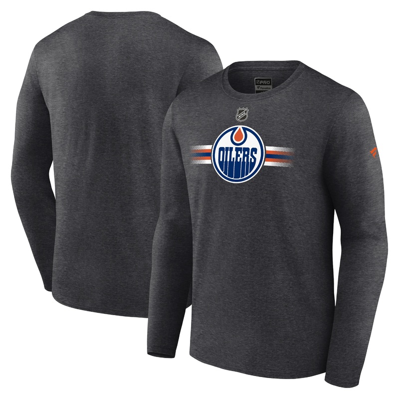 NHL Edmonton Oilers Rink Cotton Long Sleeve