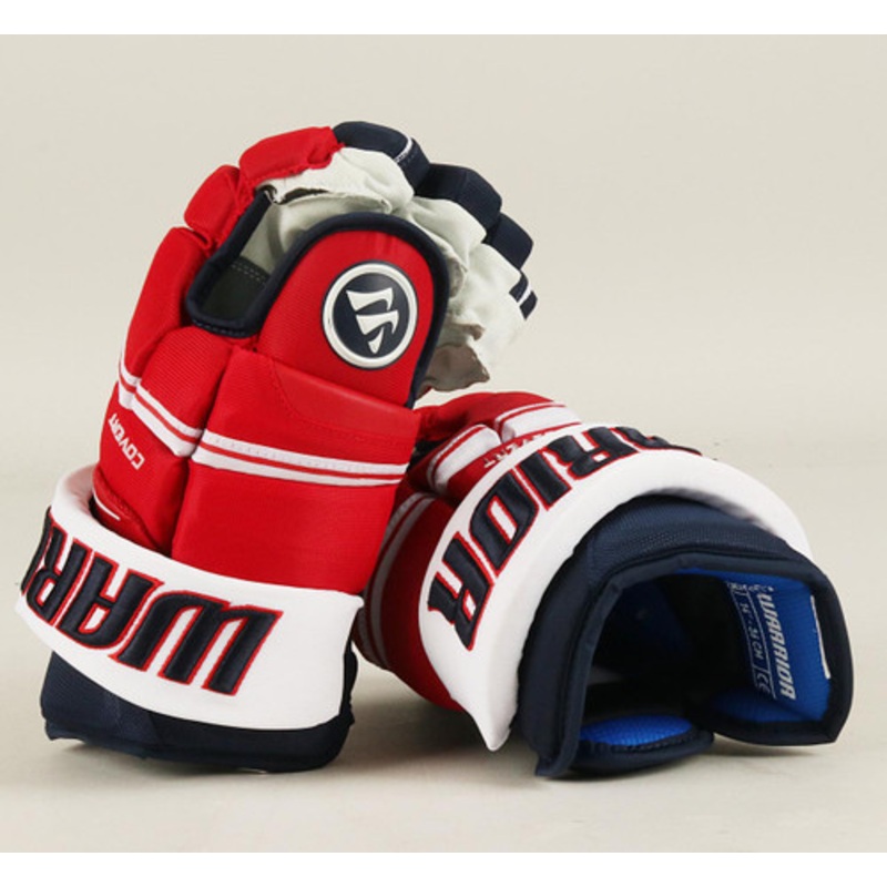 15 Warrior Covert QRE Pro Gloves – Team Stock Washington Capitals #4