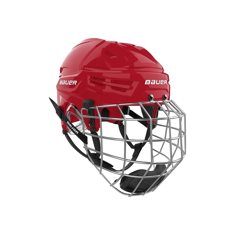 Bauer Hockeyhjlm Re-Akt 70 Combo Red