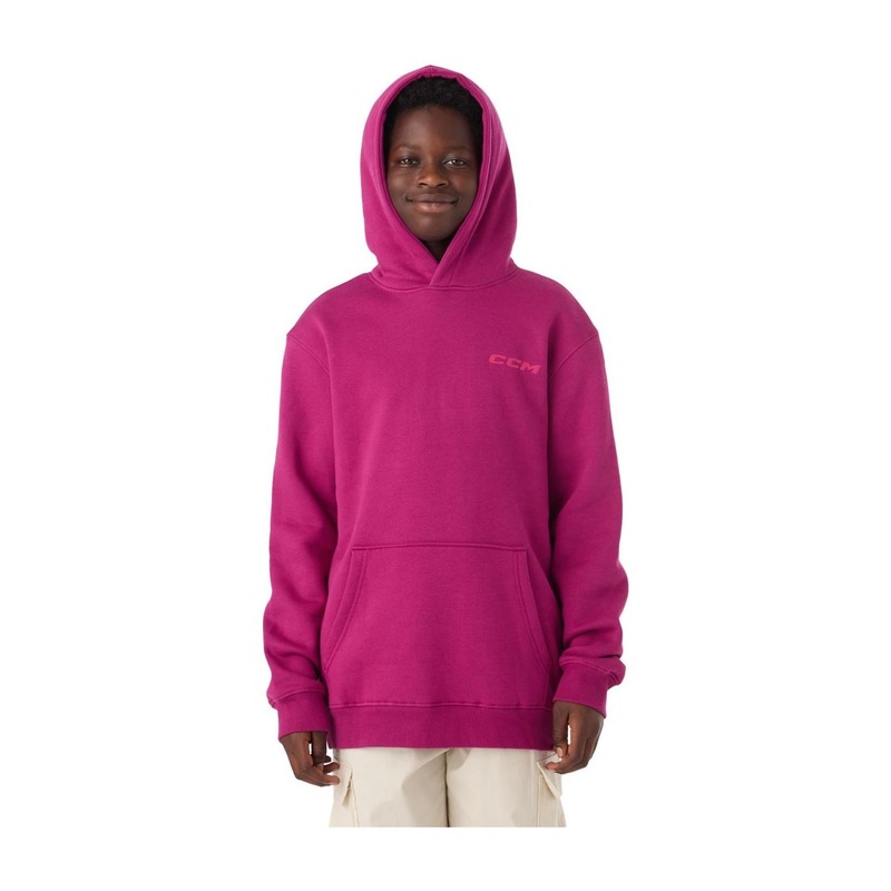 CCM Hoodie Casual Jr Boysenberry