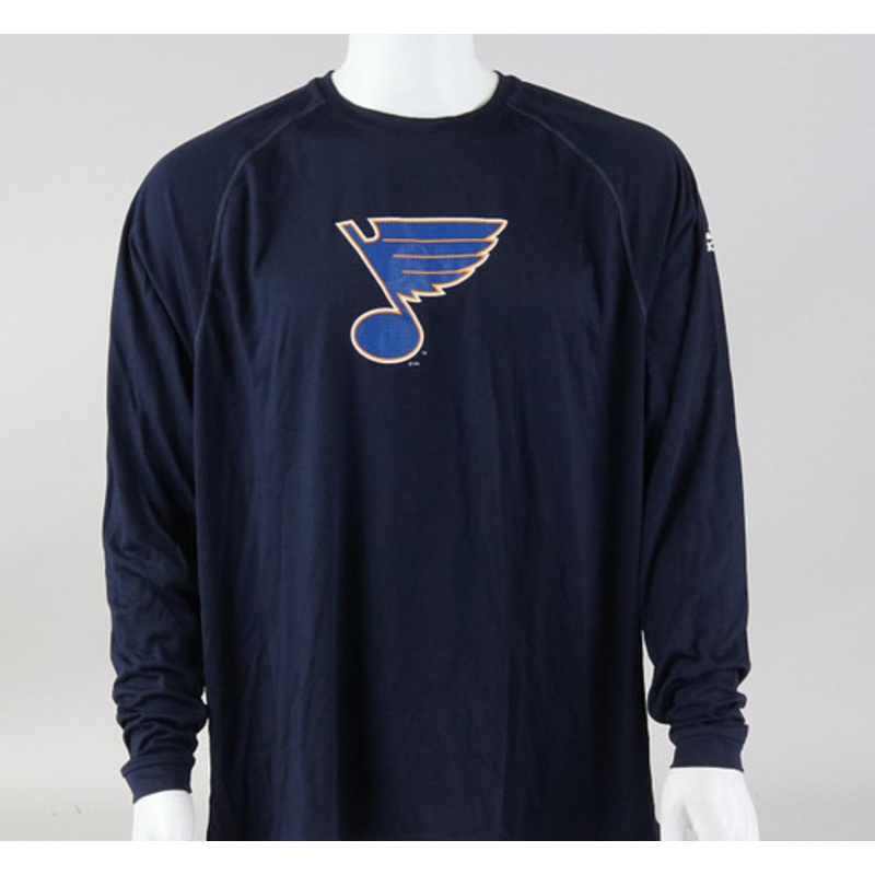 St. Louis Blues Medium Climalite Long Sleeve Shirt
