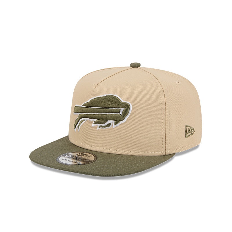 New Era Buffalo Bills Khaki/Olive Color Pack A-Frame 9FIFTY Snapback Hat