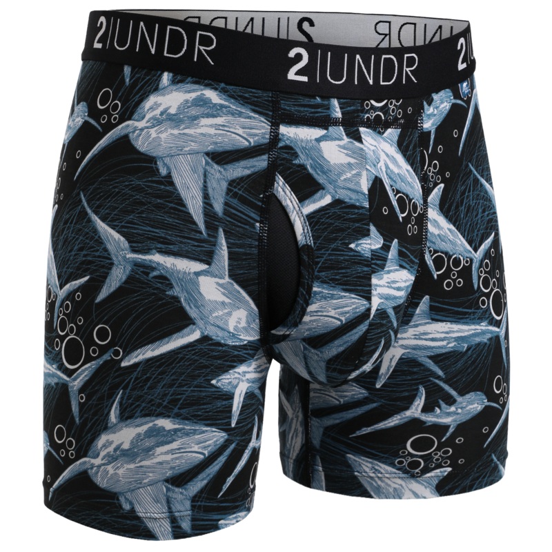 Swing Shift Boxer Brief- Great White