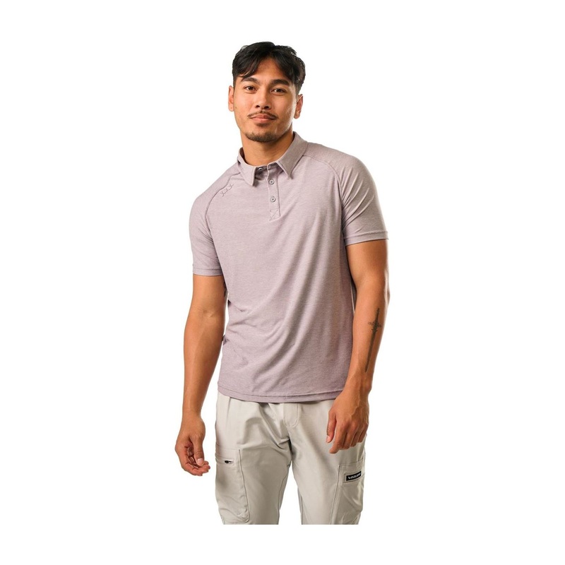 Bauer T-Shirt FLC Performance Polo Sr Lilac