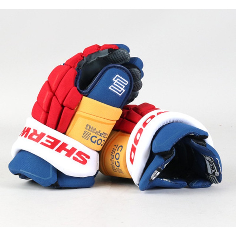 13 Sherwood Code TMP Pro Gloves – Team Stock St. Louis Blues #2