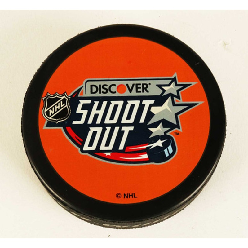 Columbus Blue Jackets Discover Shootout Puck