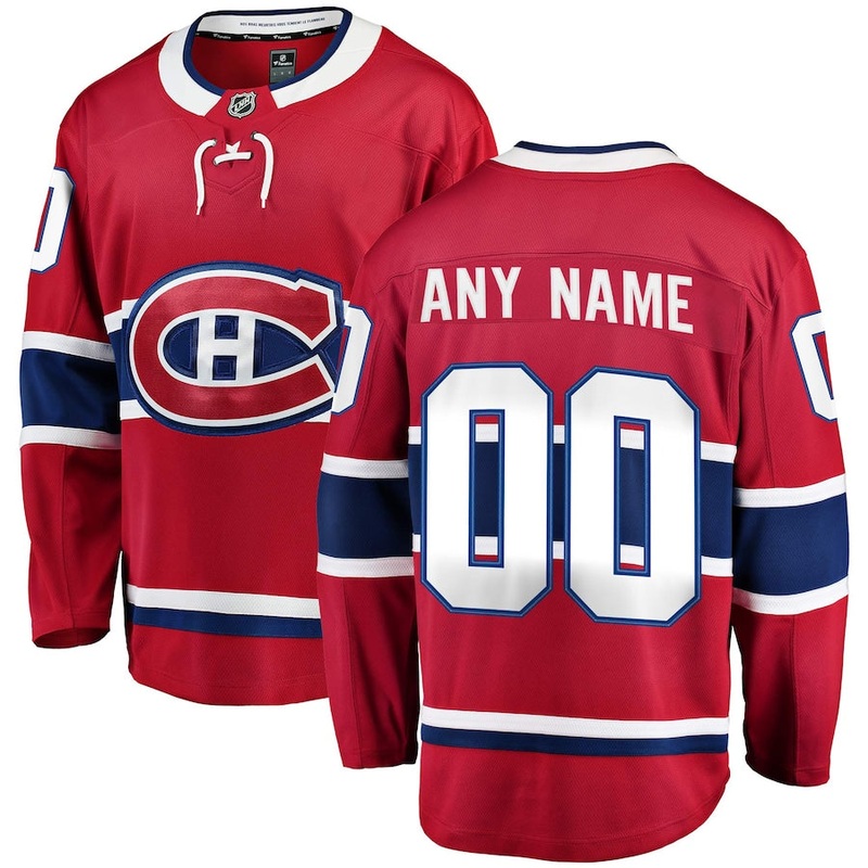 Customizable Montreal Canadiens Breakaway Jersey