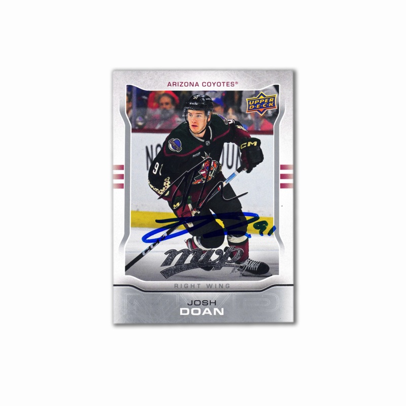 2024-25 UD MVP #MR-14 JOSH DOAN Autographed Rookie Card