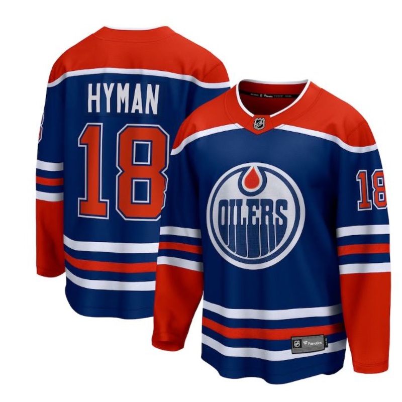 Breakaway Jersey Edmonton Oilers- Hyman