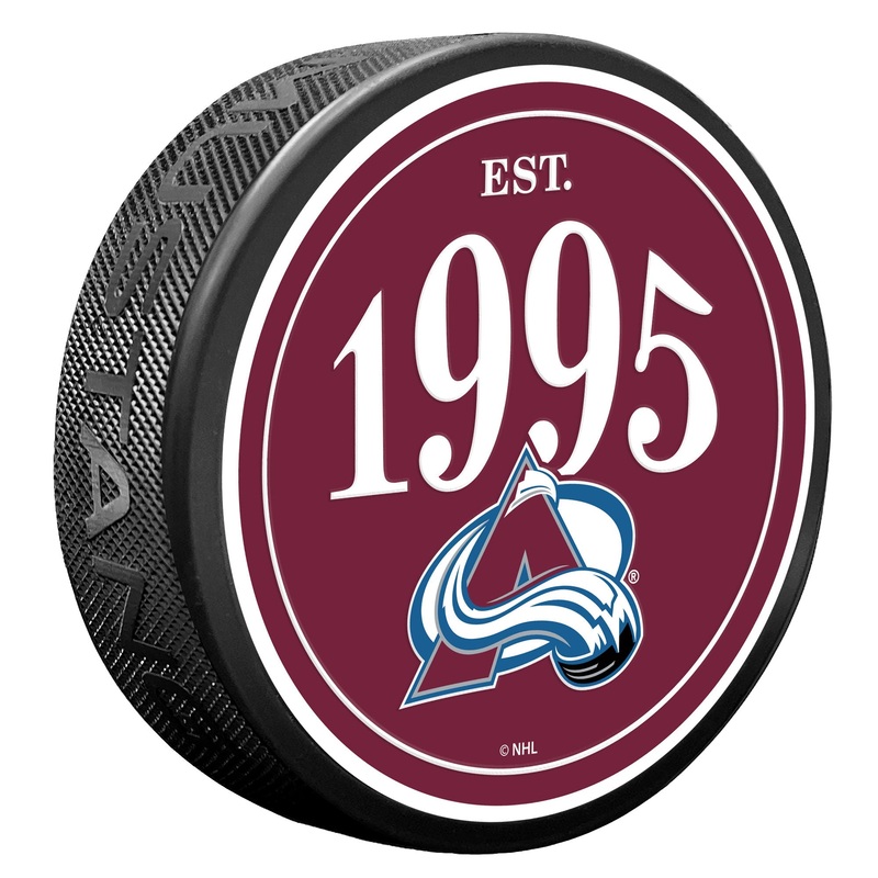 Colorado Avalanche Puck – Founding Year
