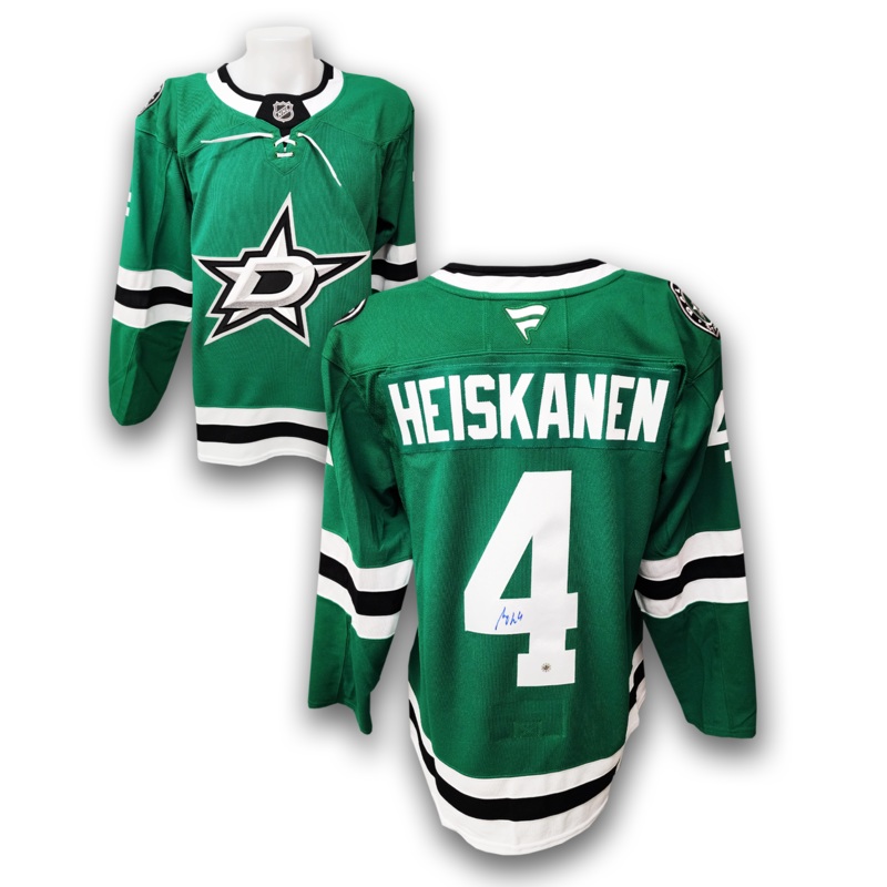 Miro Heiskanen Autographed Dallas Stars Home Fanatics Premium Jersey