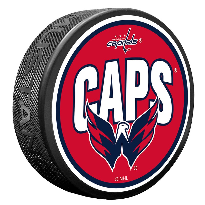 Washington Capitals Puck | Wordmark