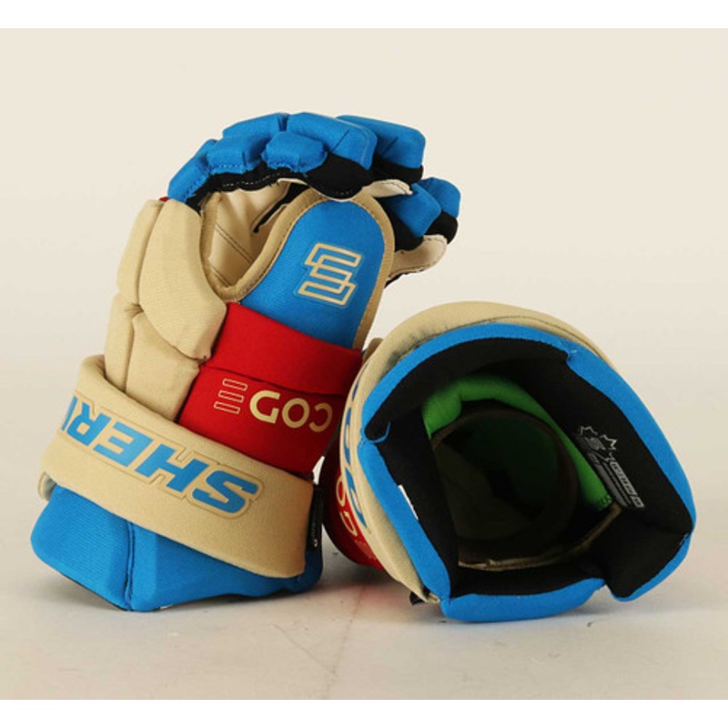13 Sherwood Code Encrypt 1 Gloves – Team Stock New York Rangers #2